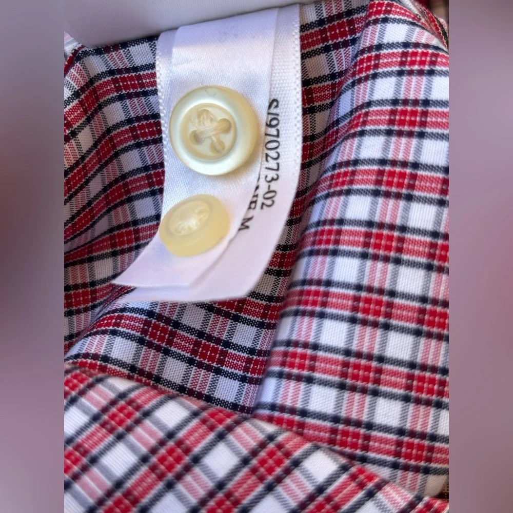 Banana Republic Red Casual Button Down Shirt